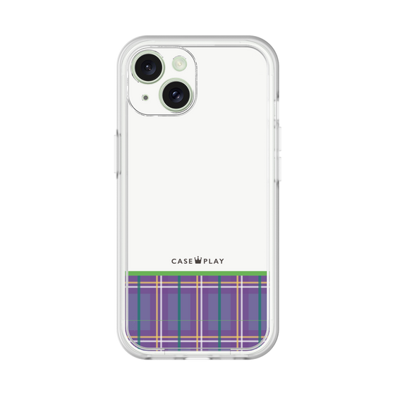 Premium Panel［ CASEPLAY Tartan Check - Purple ］