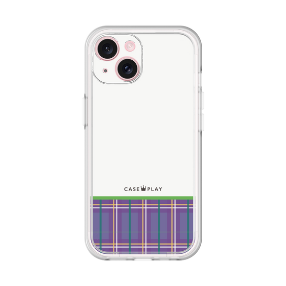Premium Panel［ CASEPLAY Tartan Check - Purple ］