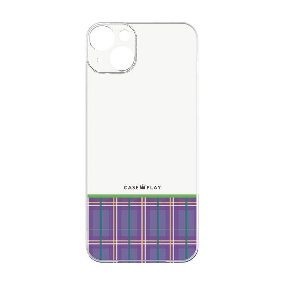 Premium Panel［ CASEPLAY Tartan Check - Purple ］