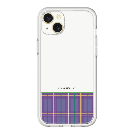 Premium Panel［ CASEPLAY Tartan Check - Purple ］