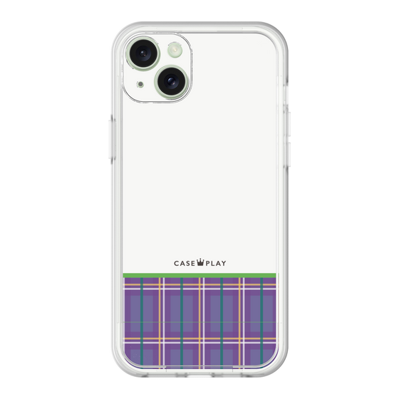 Premium Panel［ CASEPLAY Tartan Check - Purple ］