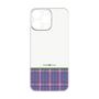 Premium Panel［ CASEPLAY Tartan Check - Purple ］
