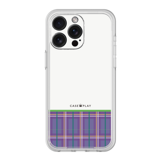 Premium Panel［ CASEPLAY Tartan Check - Purple ］