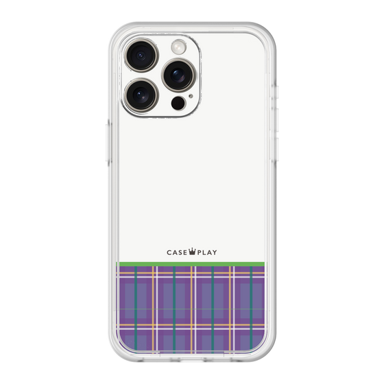 Premium Panel［ CASEPLAY Tartan Check - Purple ］