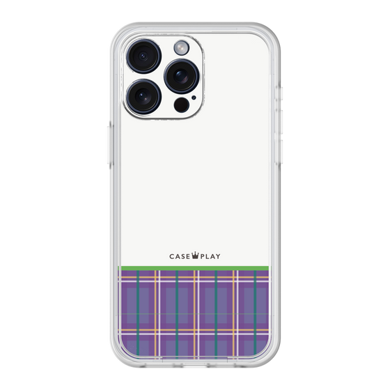 Premium Panel［ CASEPLAY Tartan Check - Purple ］