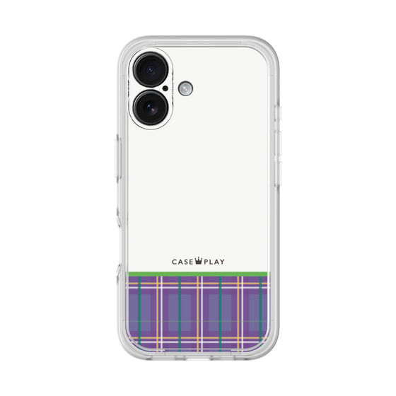 Premium Panel［ CASEPLAY Tartan Check - Purple ］