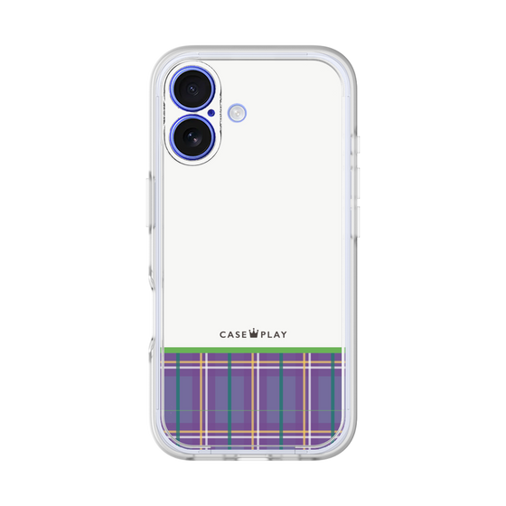 Premium Panel［ CASEPLAY Tartan Check - Purple ］