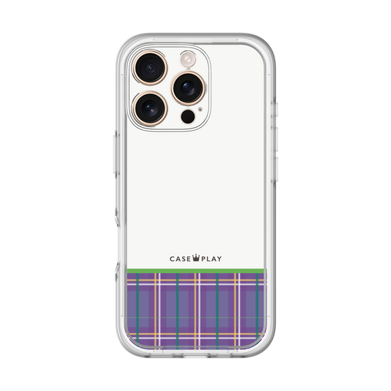 Premium Panel［ CASEPLAY Tartan Check - Purple ］