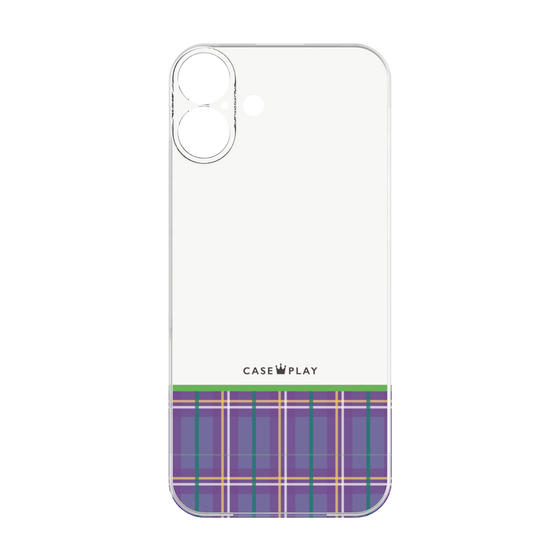 Premium Panel［ CASEPLAY Tartan Check - Purple ］