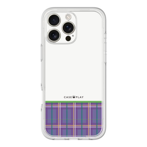 Premium Panel［ CASEPLAY Tartan Check - Purple ］