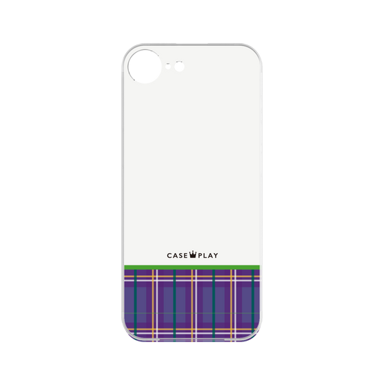 Premium Panel［ CASEPLAY Tartan Check - Purple ］