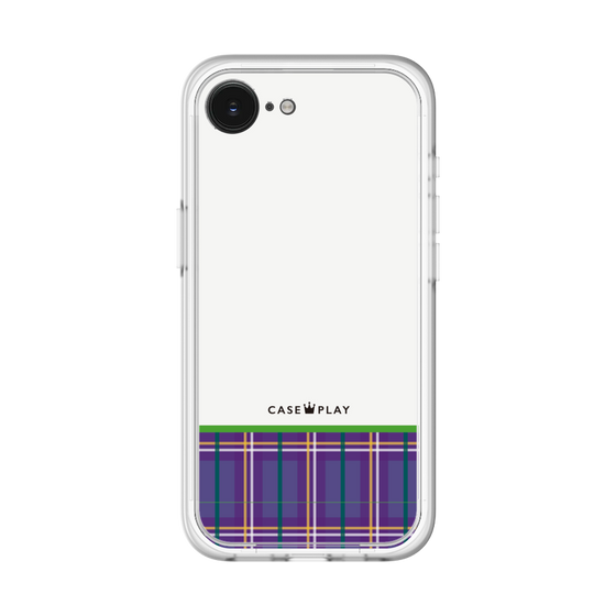 Premium Panel［ CASEPLAY Tartan Check - Purple ］