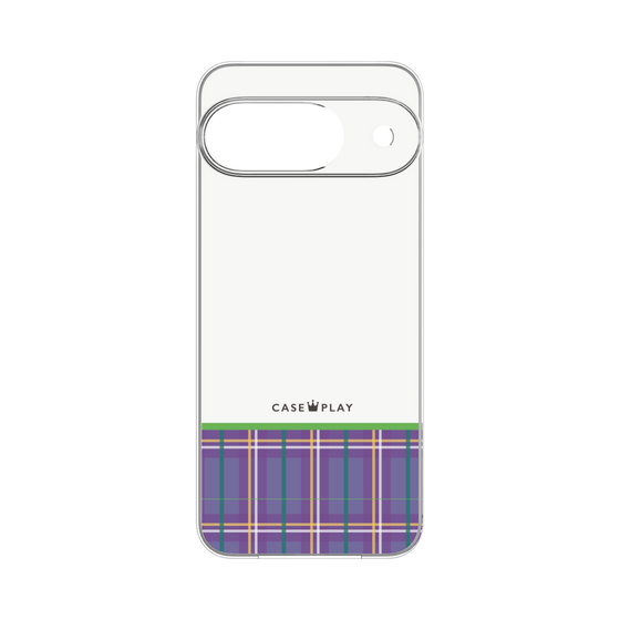 Premium Panel［ CASEPLAY Tartan Check - Purple ］