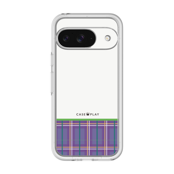Premium Panel［ CASEPLAY Tartan Check - Purple ］
