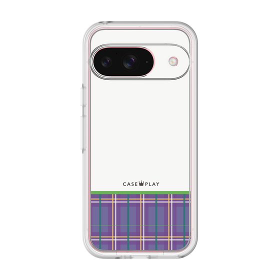 Premium Panel［ CASEPLAY Tartan Check - Purple ］