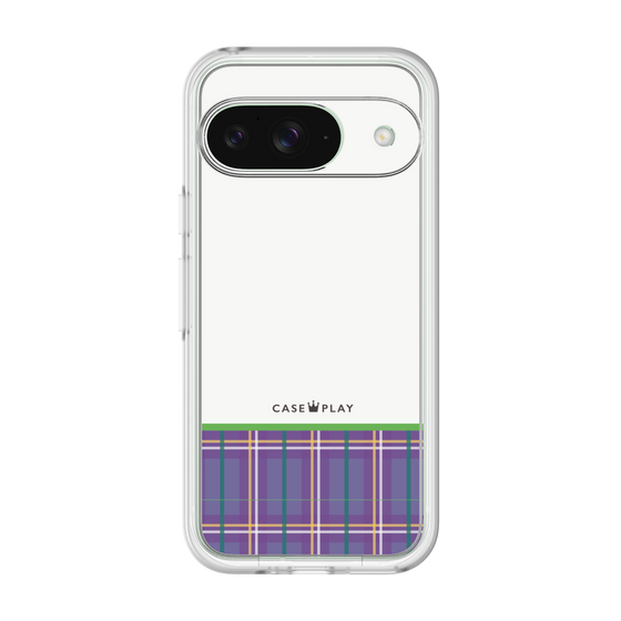 Premium Panel［ CASEPLAY Tartan Check - Purple ］