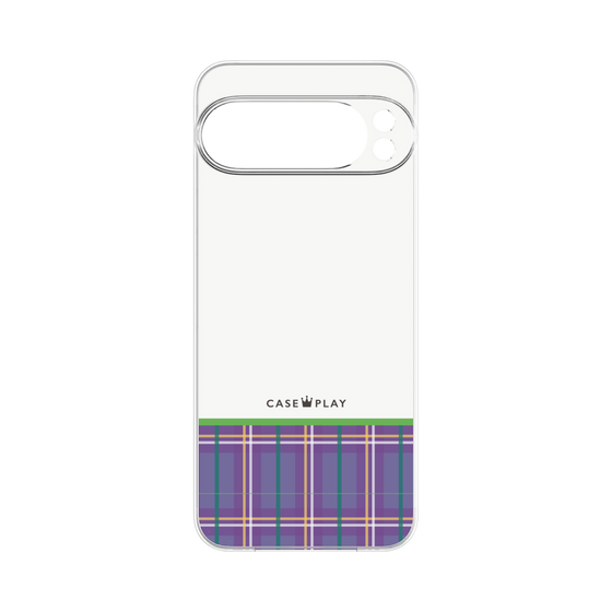 Premium Panel［ CASEPLAY Tartan Check - Purple ］