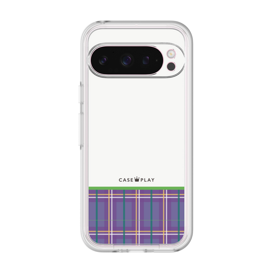 Premium Panel［ CASEPLAY Tartan Check - Purple ］