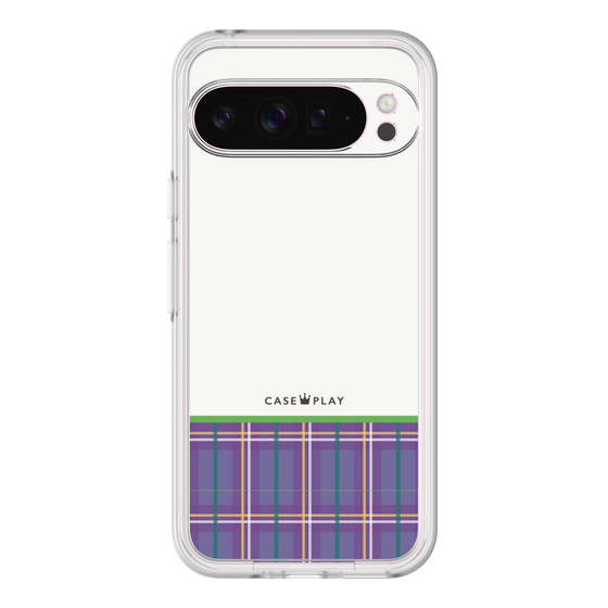 Premium Panel［ CASEPLAY Tartan Check - Purple ］
