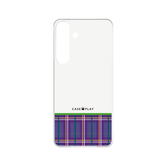 Premium Panel［ CASEPLAY Tartan Check - Purple ］