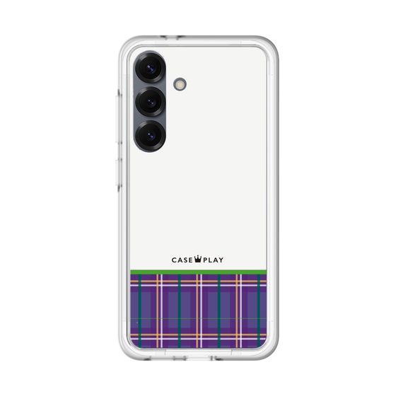 Premium Panel［ CASEPLAY Tartan Check - Purple ］