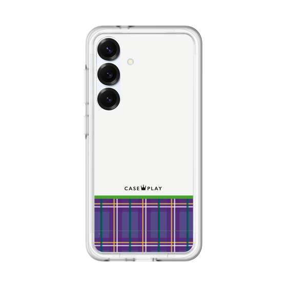 Premium Panel［ CASEPLAY Tartan Check - Purple ］
