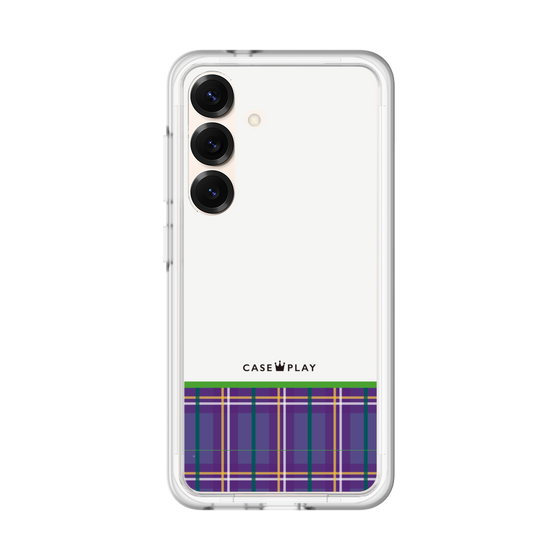 Premium Panel［ CASEPLAY Tartan Check - Purple ］