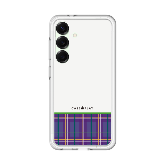 Premium Panel［ CASEPLAY Tartan Check - Purple ］