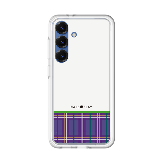 Premium Panel［ CASEPLAY Tartan Check - Purple ］