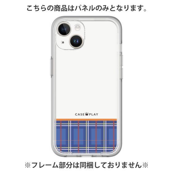 Premium Panel［ CASEPLAY Tartan Check - Blue ］