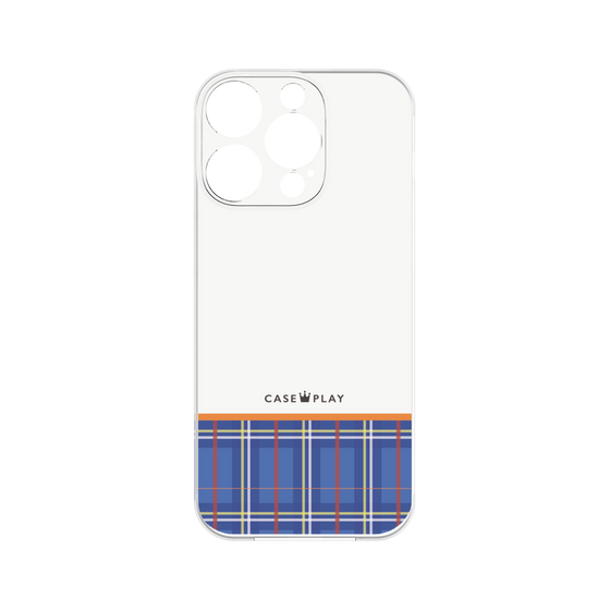Premium Panel［ CASEPLAY Tartan Check - Blue ］