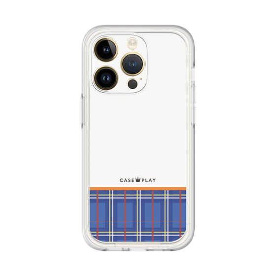 Premium Panel［ CASEPLAY Tartan Check - Blue ］