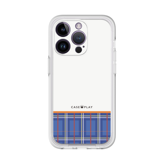 Premium Panel［ CASEPLAY Tartan Check - Blue ］