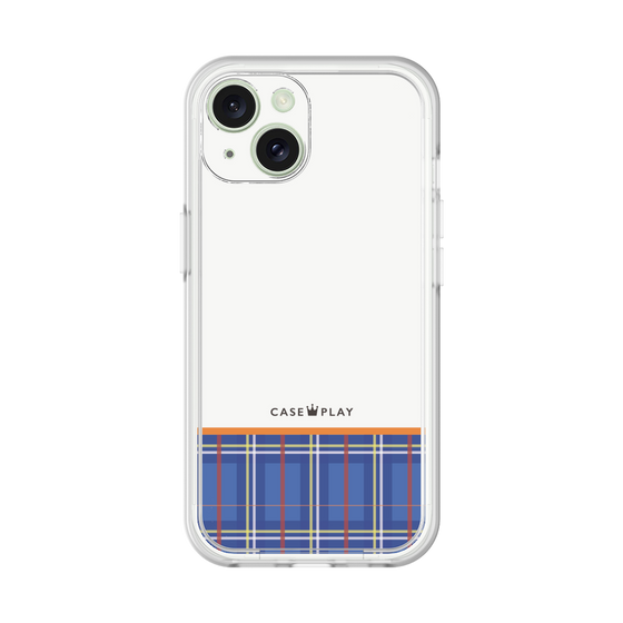 Premium Panel［ CASEPLAY Tartan Check - Blue ］