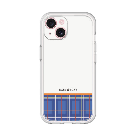 Premium Panel［ CASEPLAY Tartan Check - Blue ］