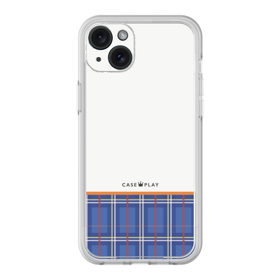 Premium Panel［ CASEPLAY Tartan Check - Blue ］