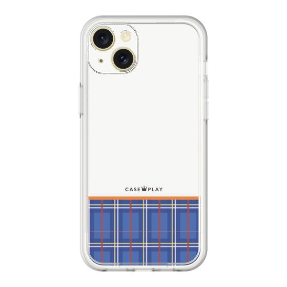 Premium Panel［ CASEPLAY Tartan Check - Blue ］