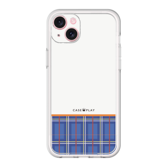 Premium Panel［ CASEPLAY Tartan Check - Blue ］