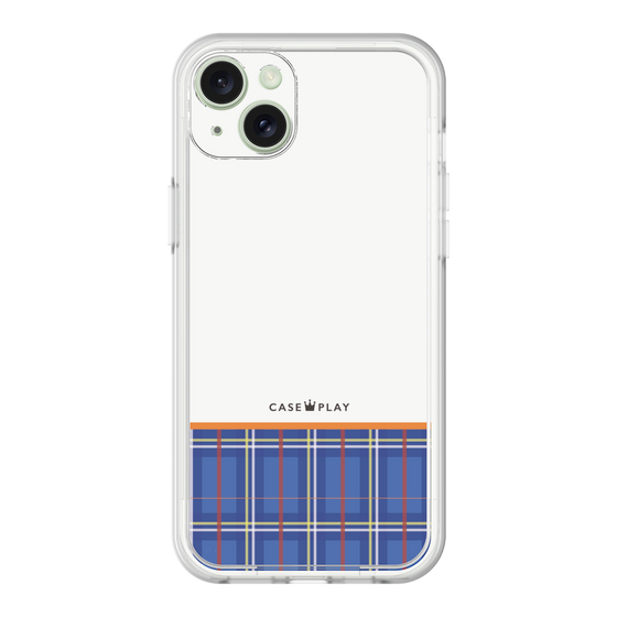 Premium Panel［ CASEPLAY Tartan Check - Blue ］