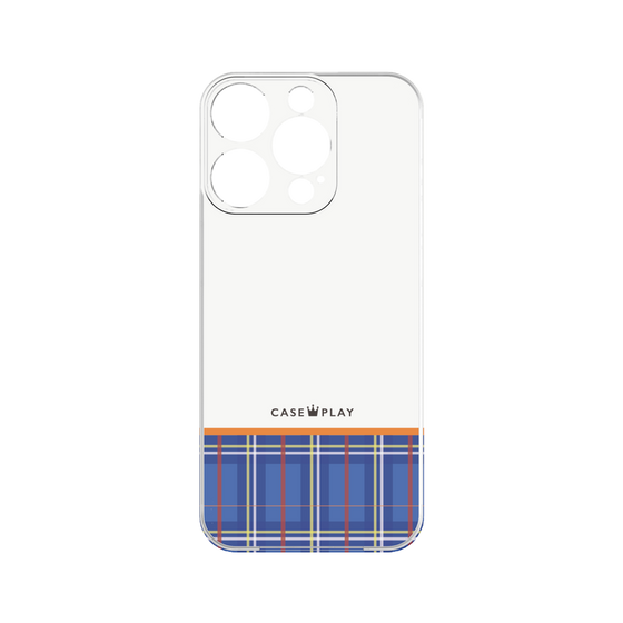 Premium Panel［ CASEPLAY Tartan Check - Blue ］