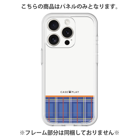 Premium Panel［ CASEPLAY Tartan Check - Blue ］