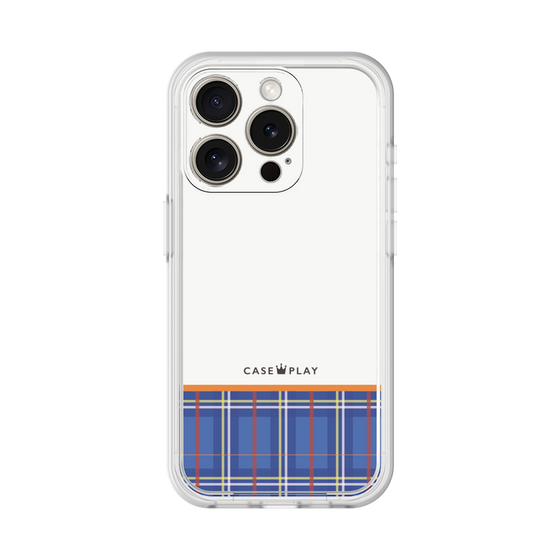 Premium Panel［ CASEPLAY Tartan Check - Blue ］