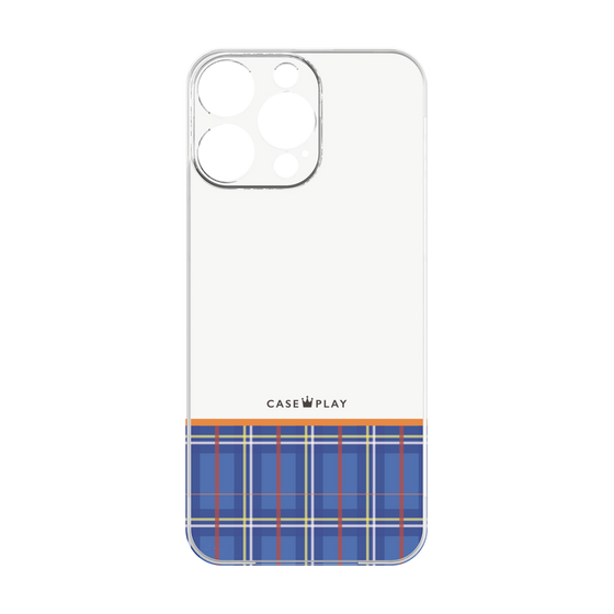 Premium Panel［ CASEPLAY Tartan Check - Blue ］