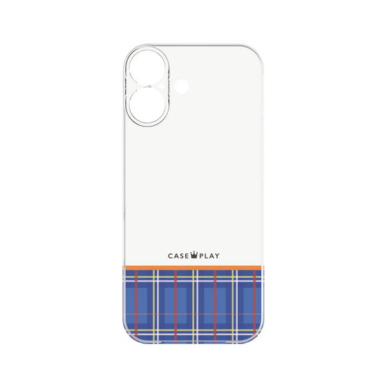Premium Panel［ CASEPLAY Tartan Check - Blue ］