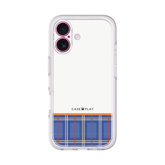 Premium Panel［ CASEPLAY Tartan Check - Blue ］