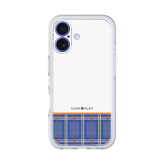 Premium Panel［ CASEPLAY Tartan Check - Blue ］