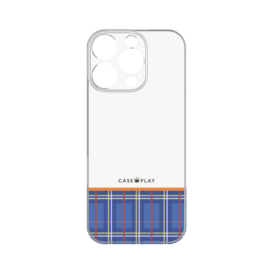 Premium Panel［ CASEPLAY Tartan Check - Blue ］