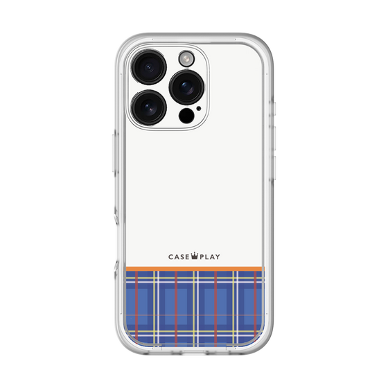 Premium Panel［ CASEPLAY Tartan Check - Blue ］