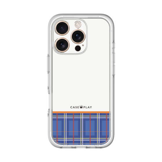 Premium Panel［ CASEPLAY Tartan Check - Blue ］