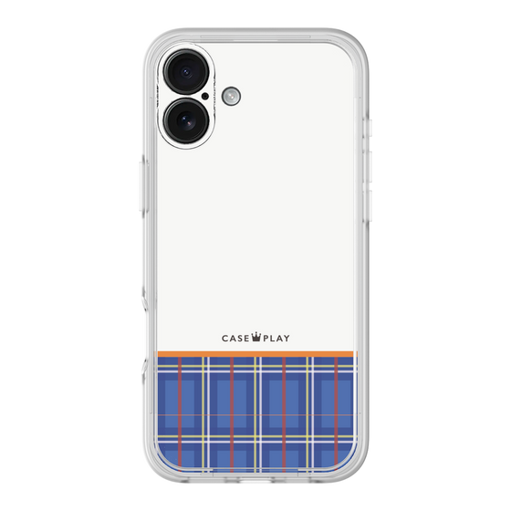 Premium Panel［ CASEPLAY Tartan Check - Blue ］